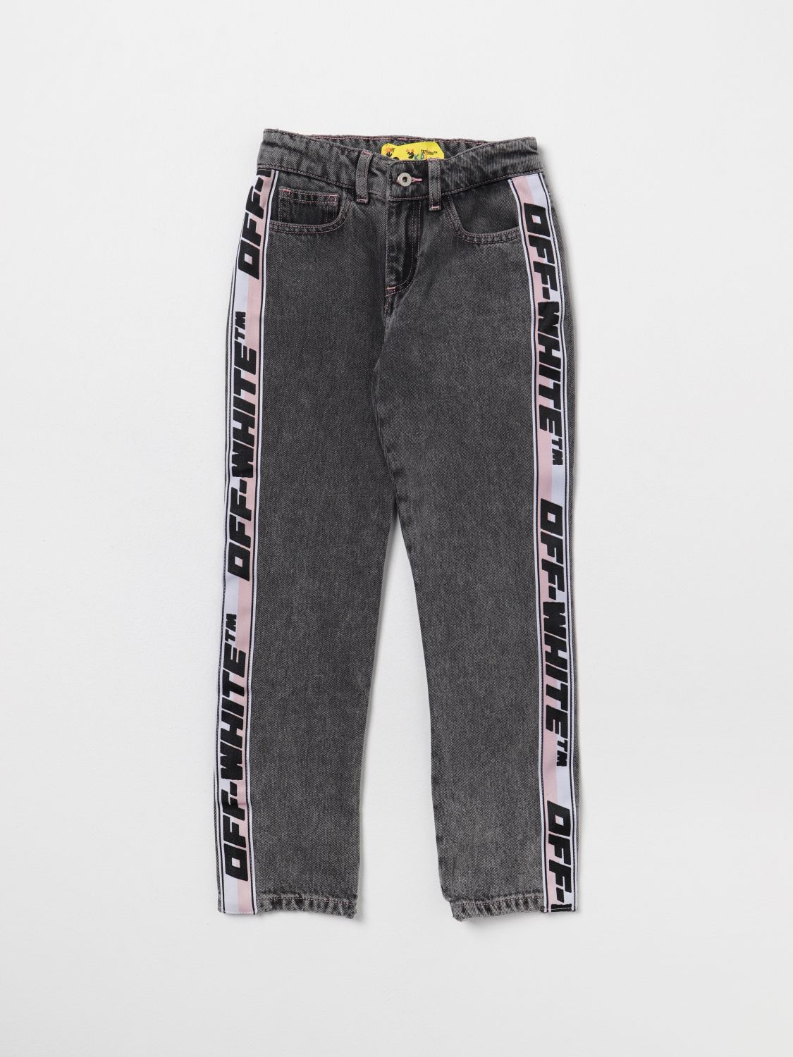 OFF-WHITE Jeans OFF-WHITE Kids colour Grey