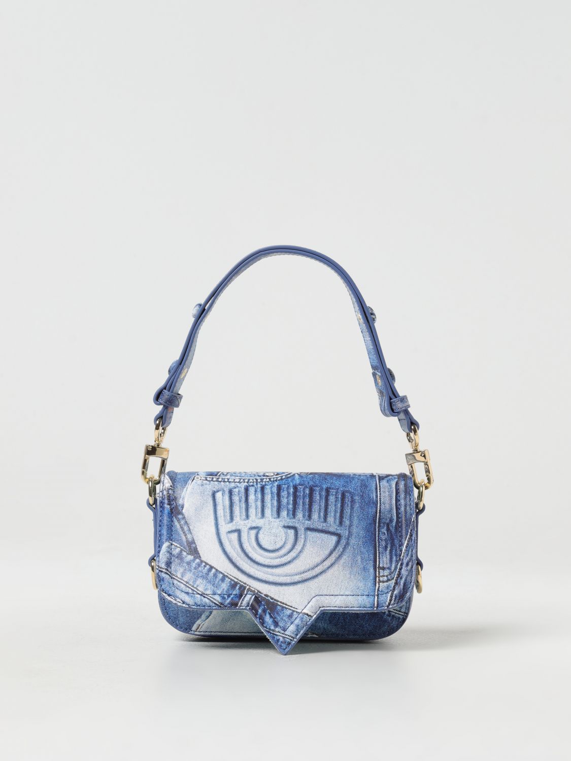 CHIARA FERRAGNI Mini Bag CHIARA FERRAGNI Woman colour Blue