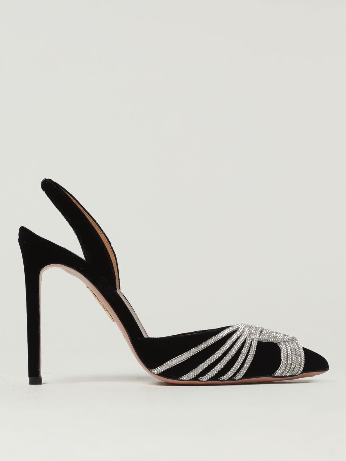 Aquazzura High Heel Shoes AQUAZZURA Woman colour Black