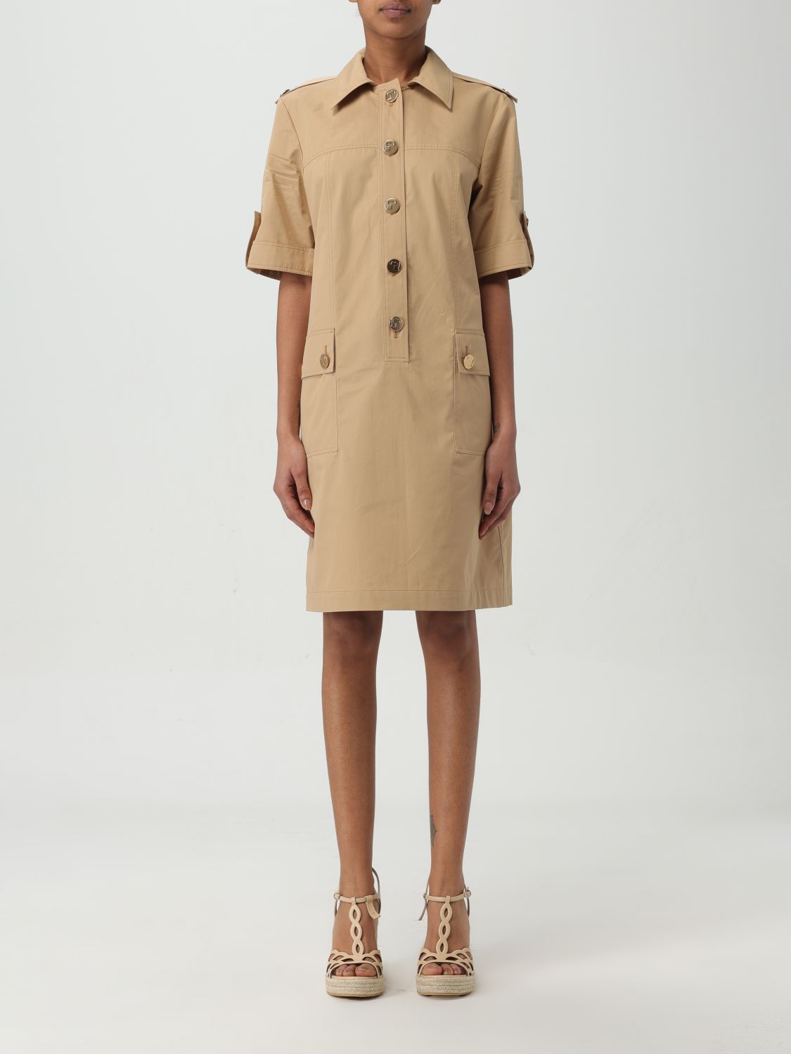 Tory Burch Dress TORY BURCH Woman colour Beige