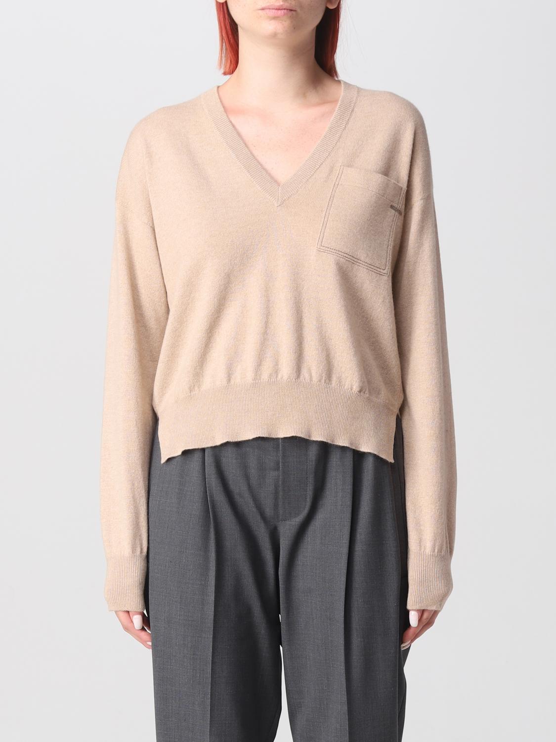 Brunello Cucinelli Jumper BRUNELLO CUCINELLI Woman colour Beige