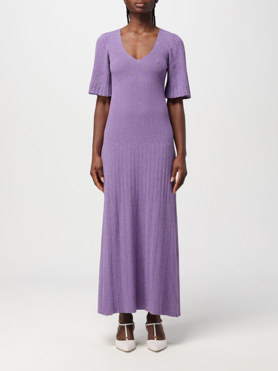 Twinset Dress TWINSET Woman colour Violet