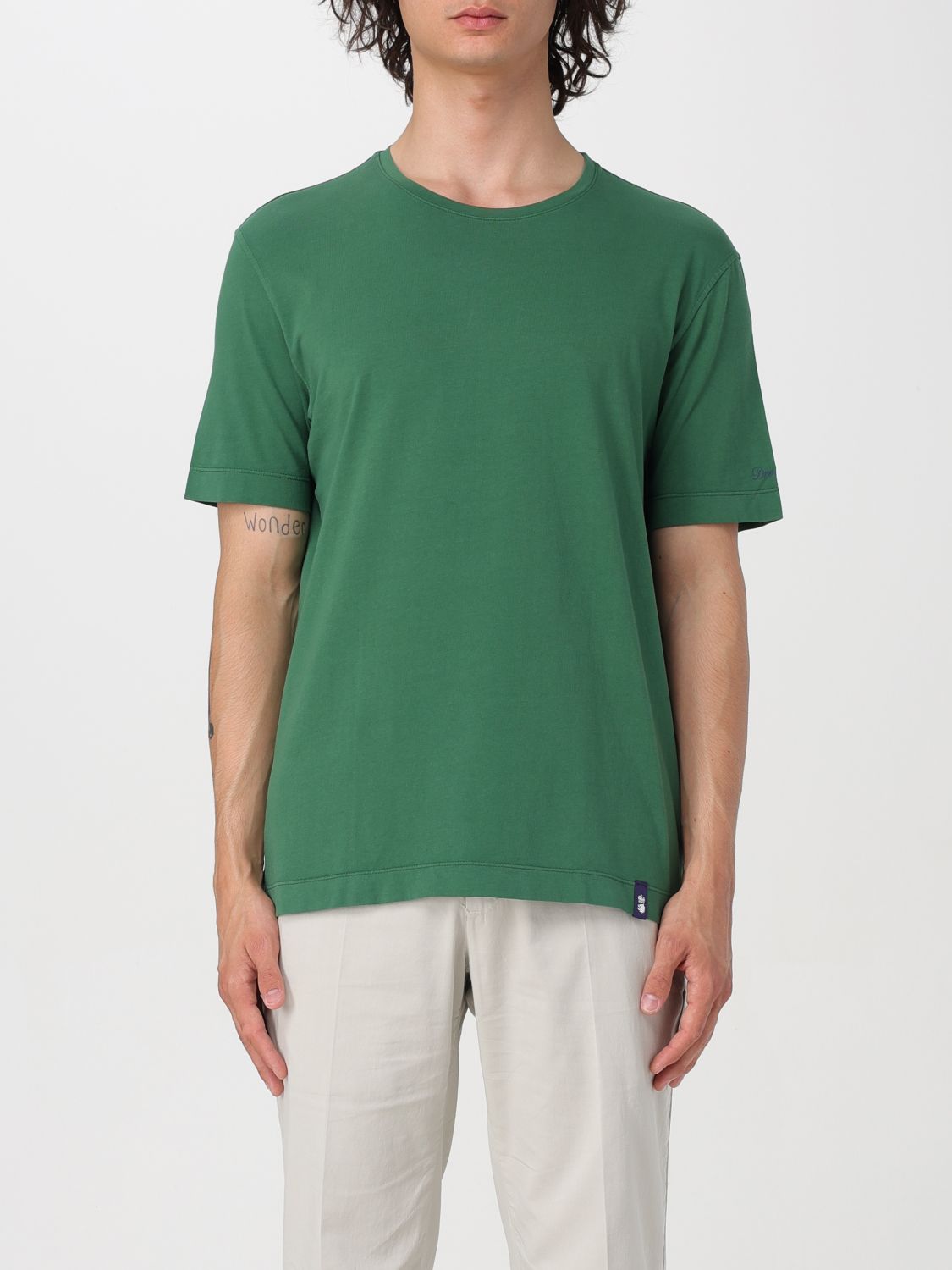 Drumohr T-Shirt DRUMOHR Men color Green