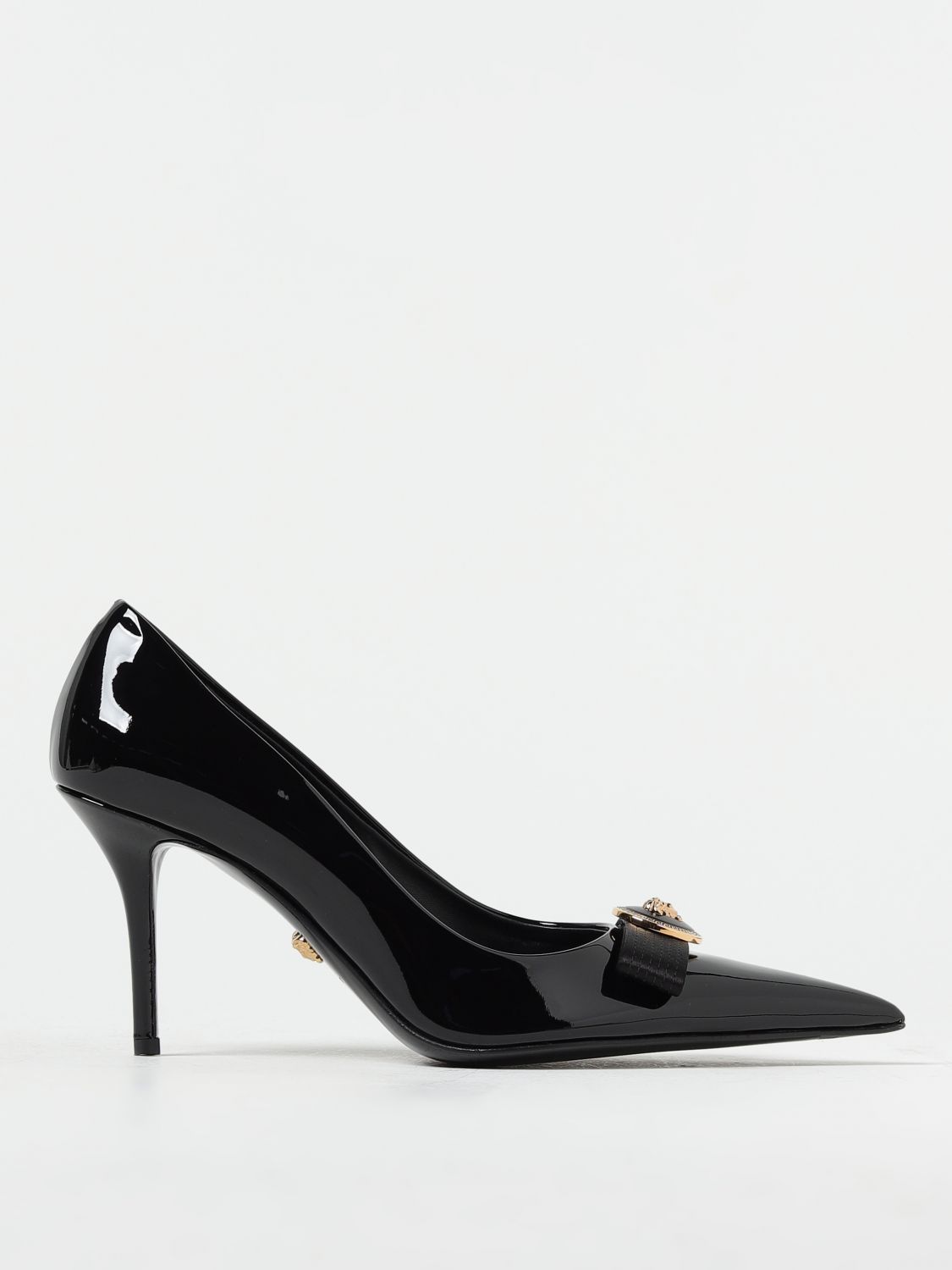 Versace Court Shoes VERSACE Woman colour Black