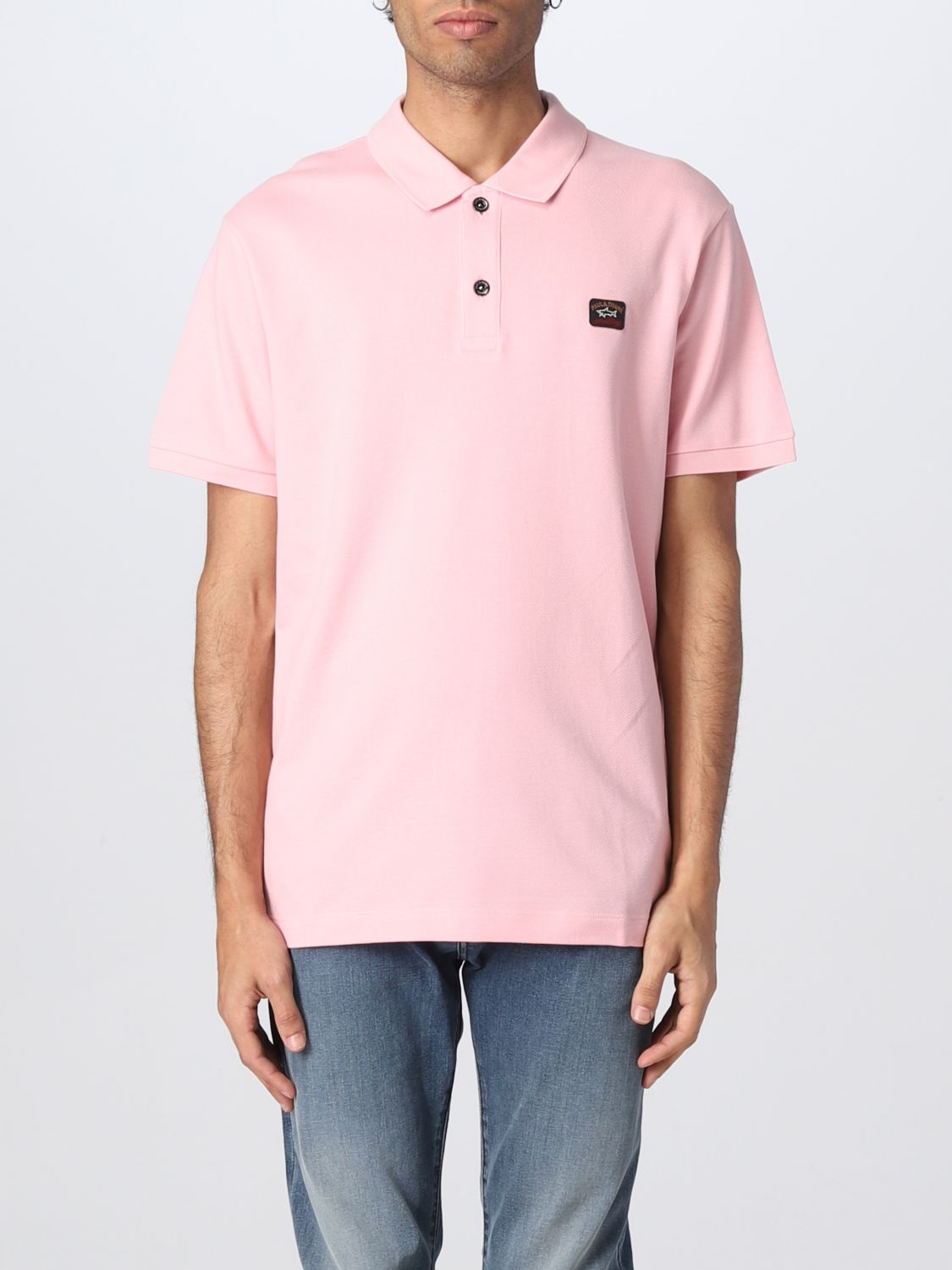 Paul & Shark Polo Shirt PAUL & SHARK Men colour Pink