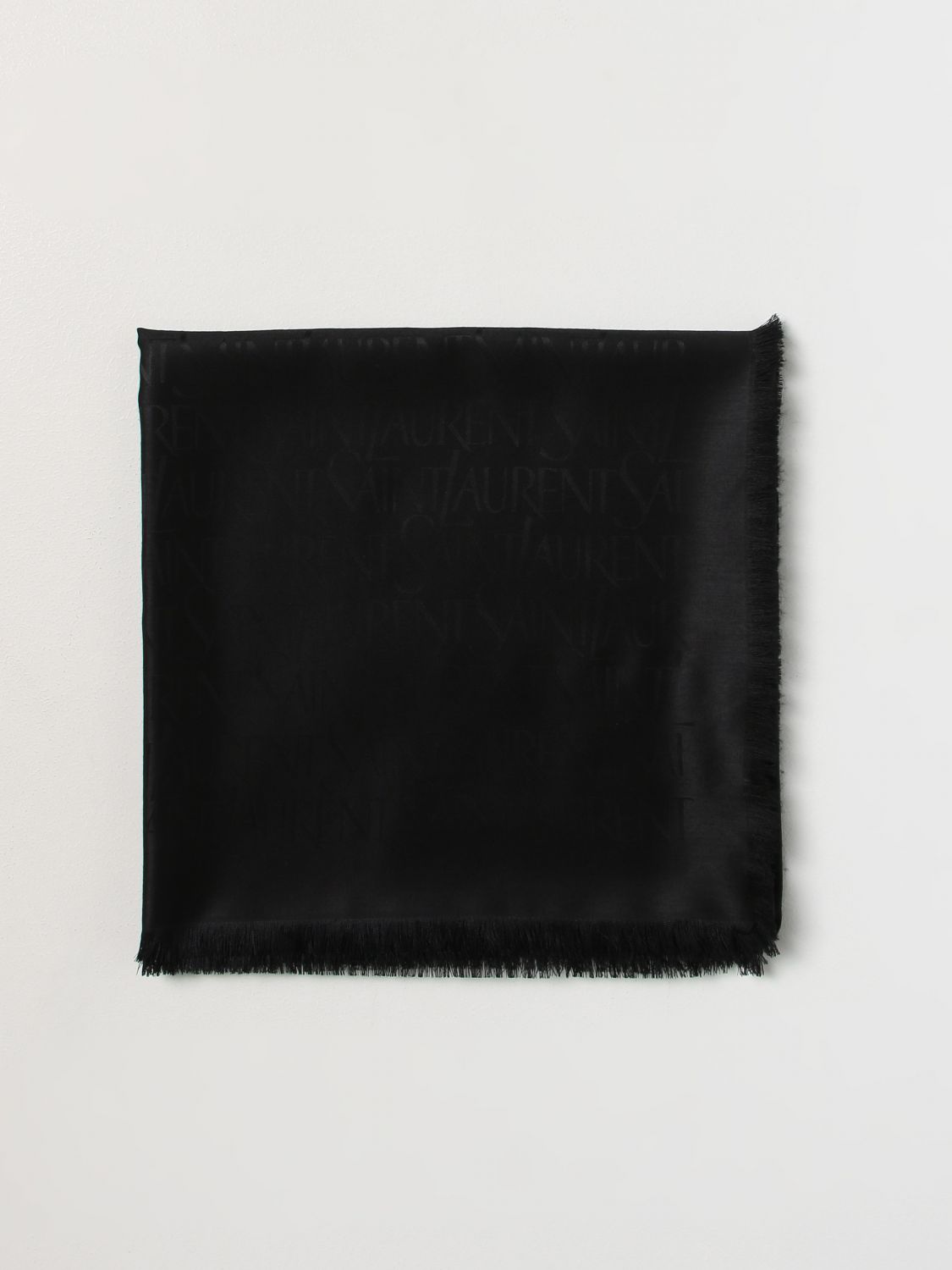 Saint Laurent Neckerchief SAINT LAURENT Woman colour Black