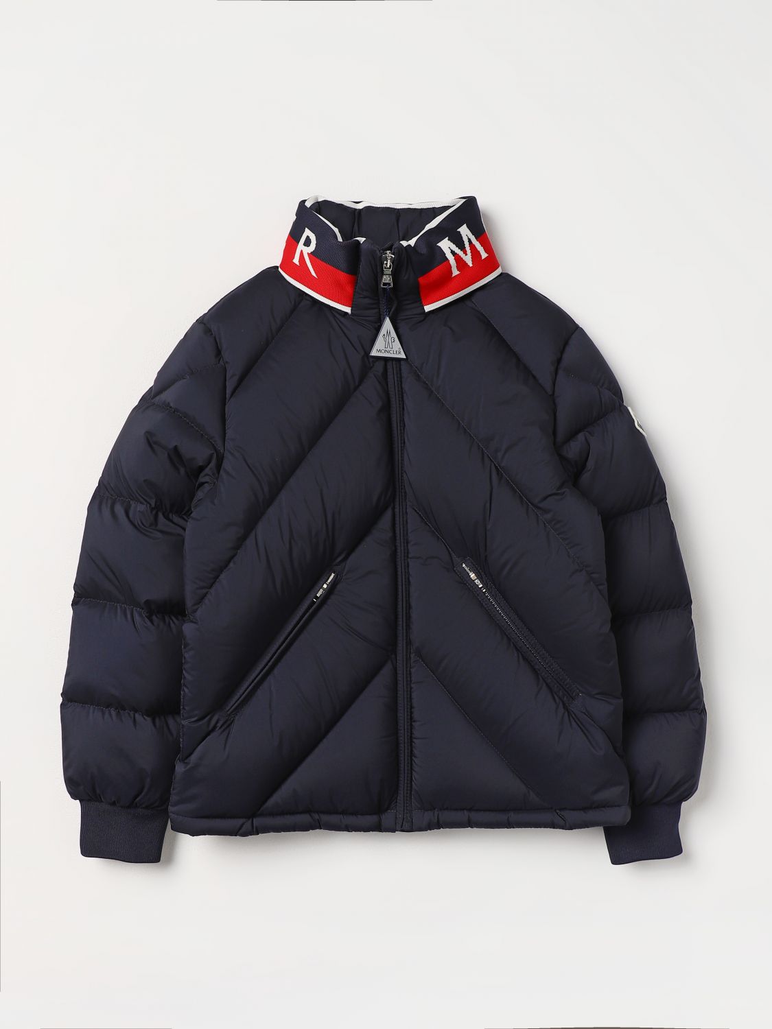 Moncler Jacket MONCLER Kids colour Blue