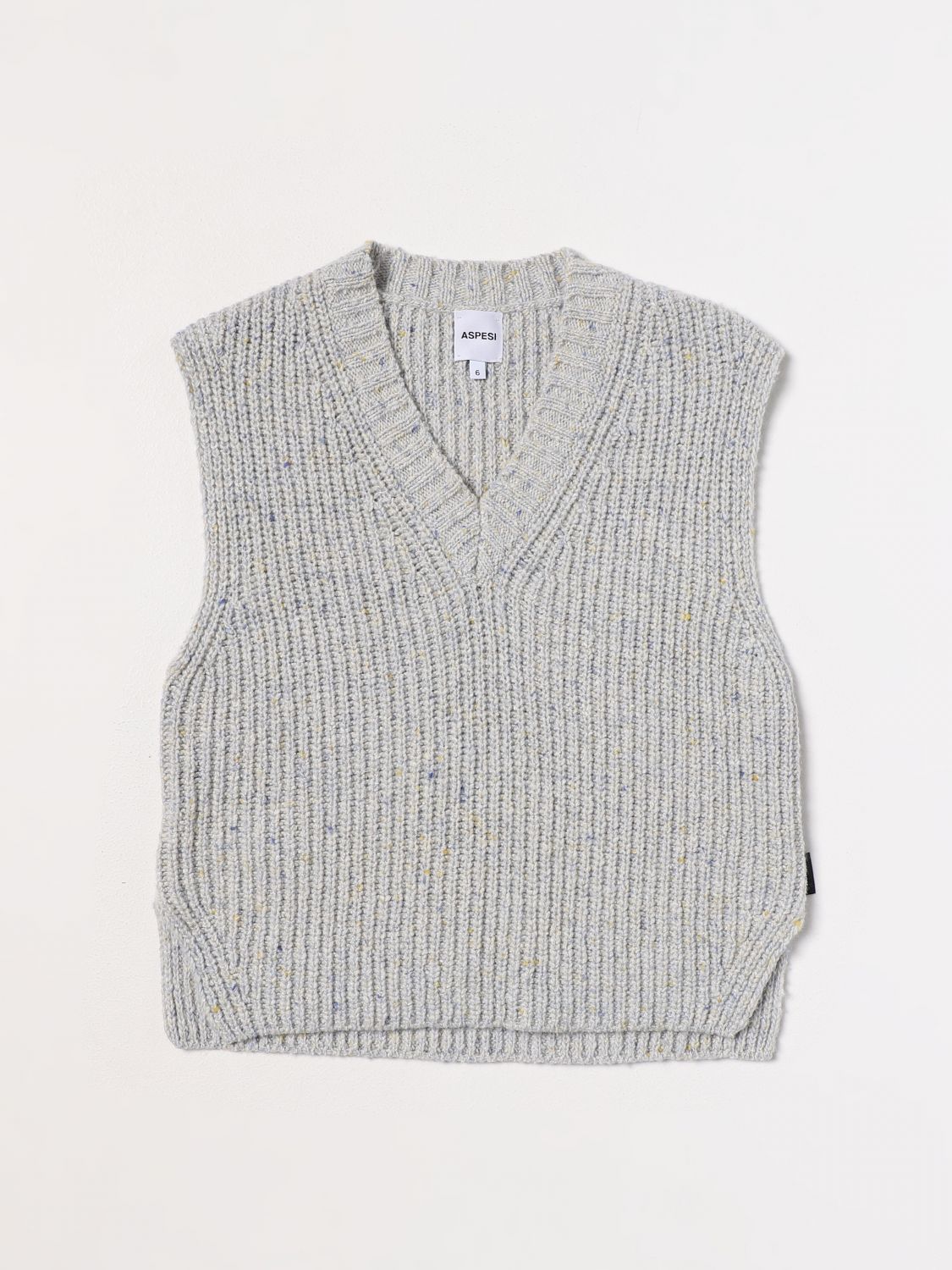 Aspesi Waistcoat ASPESI Kids colour Grey