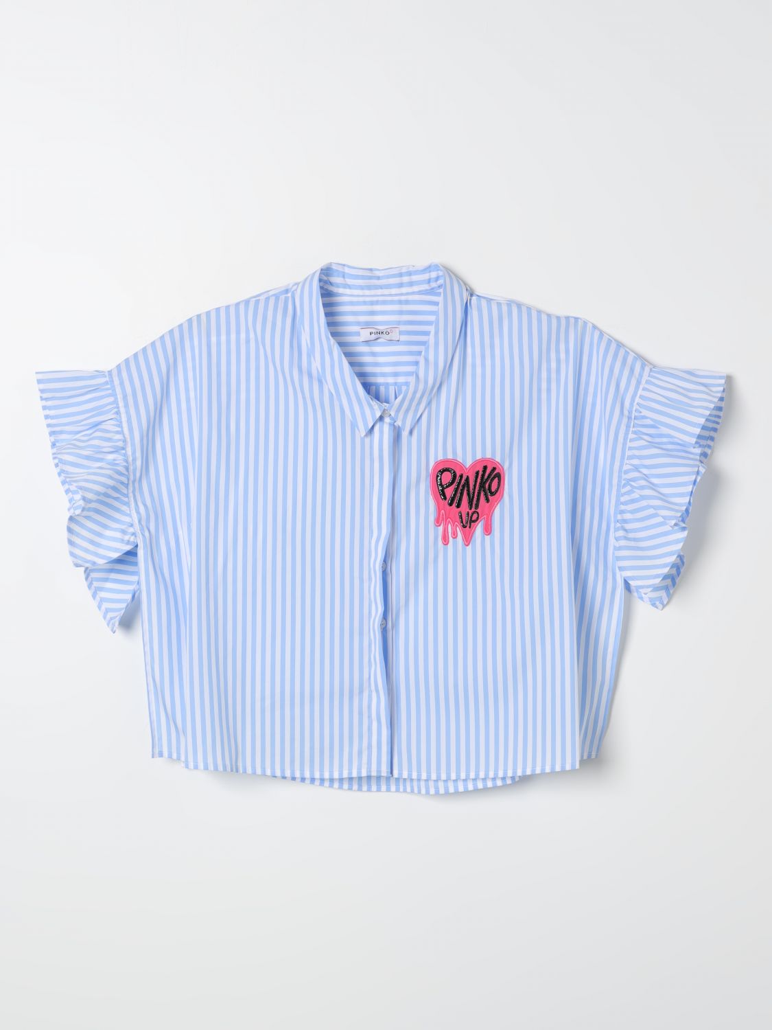 Pinko Kids Shirt PINKO KIDS Kids colour Gnawed Blue