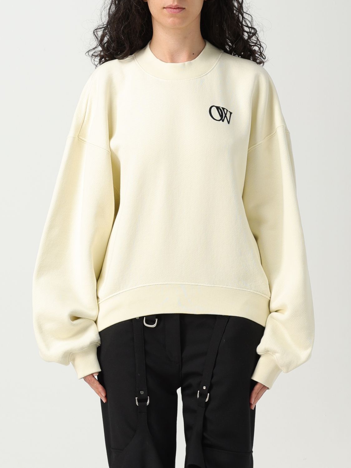 OFF-WHITE Sweatshirt OFF-WHITE Woman colour Black 1