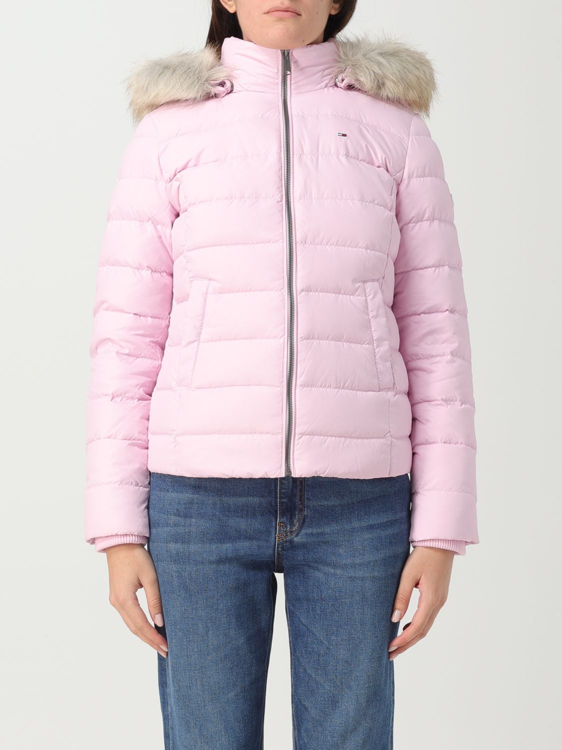 Tommy Jeans Jacket TOMMY JEANS Woman colour Pink