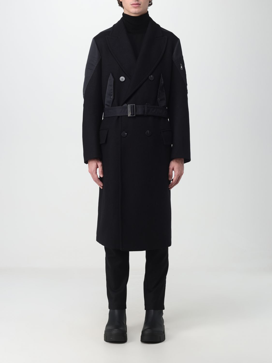 Neil Barrett Trench Coat NEIL BARRETT Men colour Black