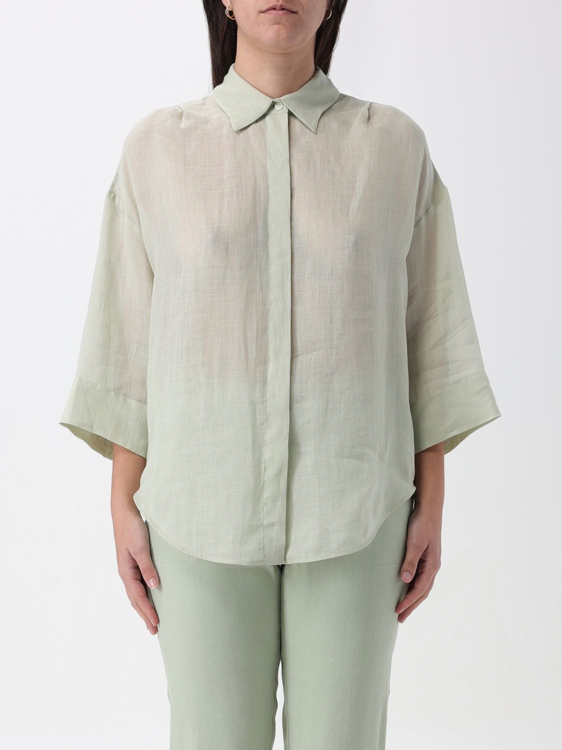 Lorena Antoniazzi Shirt LORENA ANTONIAZZI Woman colour Green