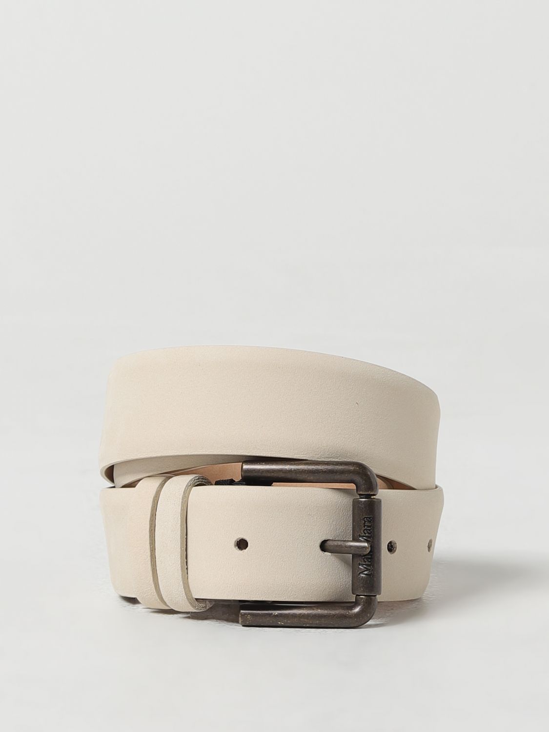 Max Mara Belt MAX MARA Woman colour White