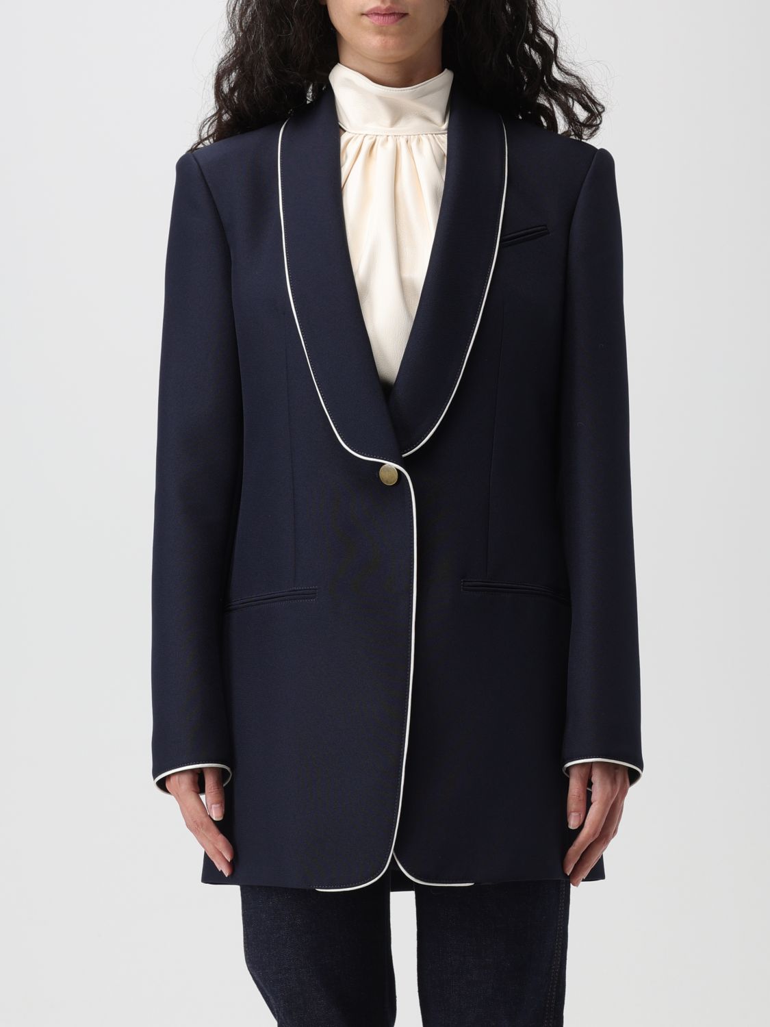 Philosophy Di Lorenzo Serafini Blazer PHILOSOPHY DI LORENZO SERAFINI Woman colour Blue