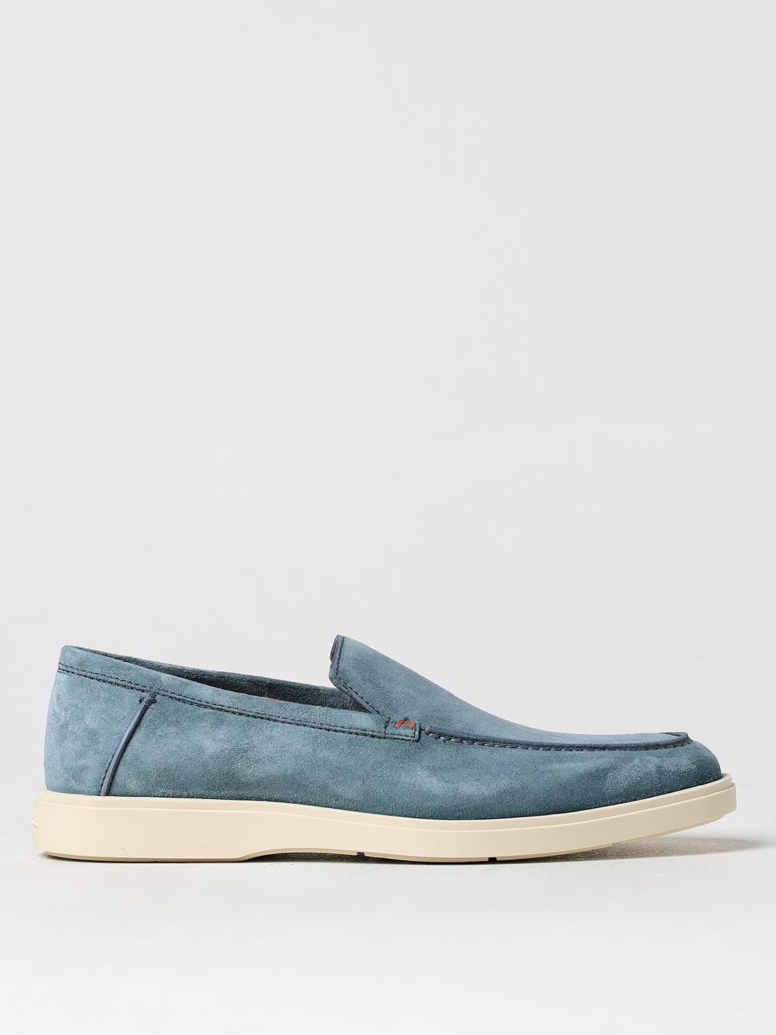 Santoni Loafers SANTONI Men color Blue