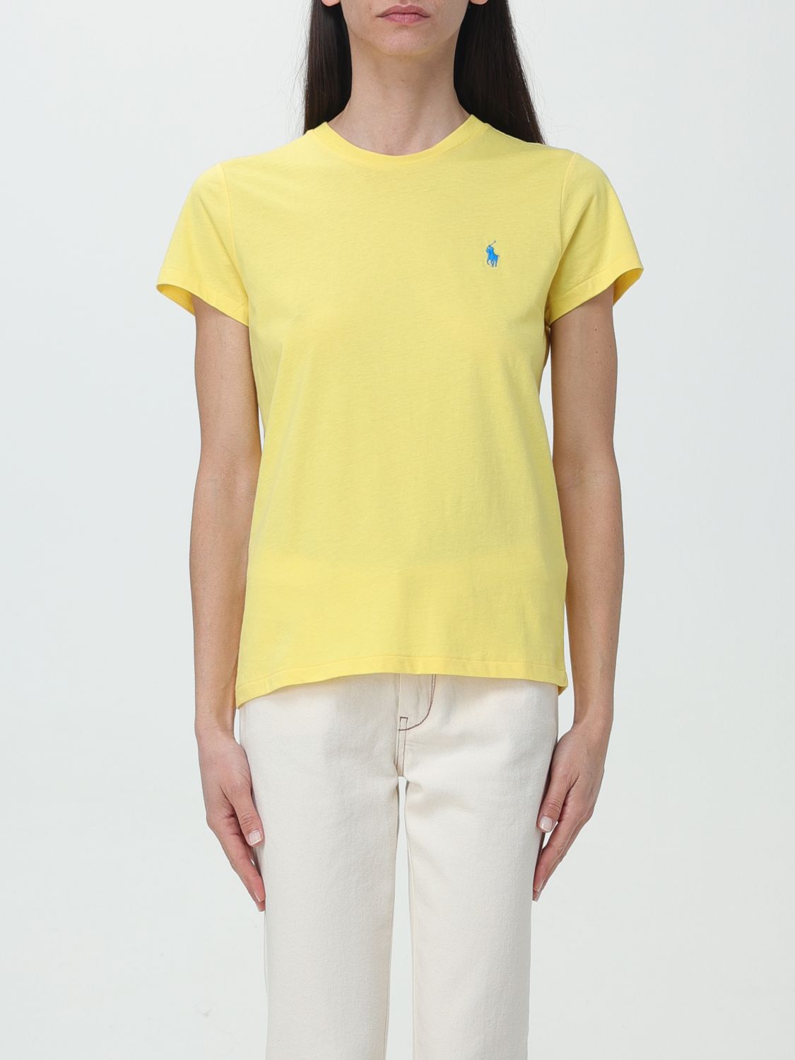 Polo Ralph Lauren T-Shirt POLO RALPH LAUREN Woman colour Yellow