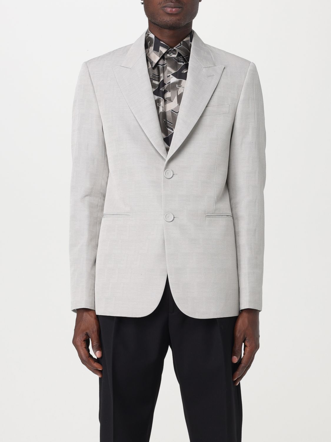 FENDI Blazer FENDI Men colour Beige