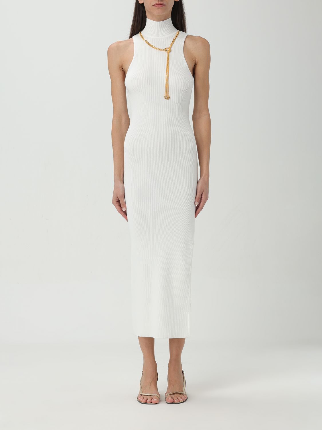 Elisabetta Franchi Dress ELISABETTA FRANCHI Woman colour Ivory