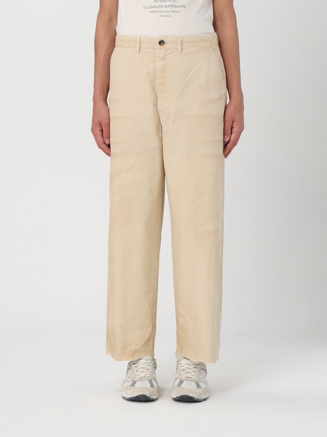 Golden Goose Trousers GOLDEN GOOSE Men colour Beige