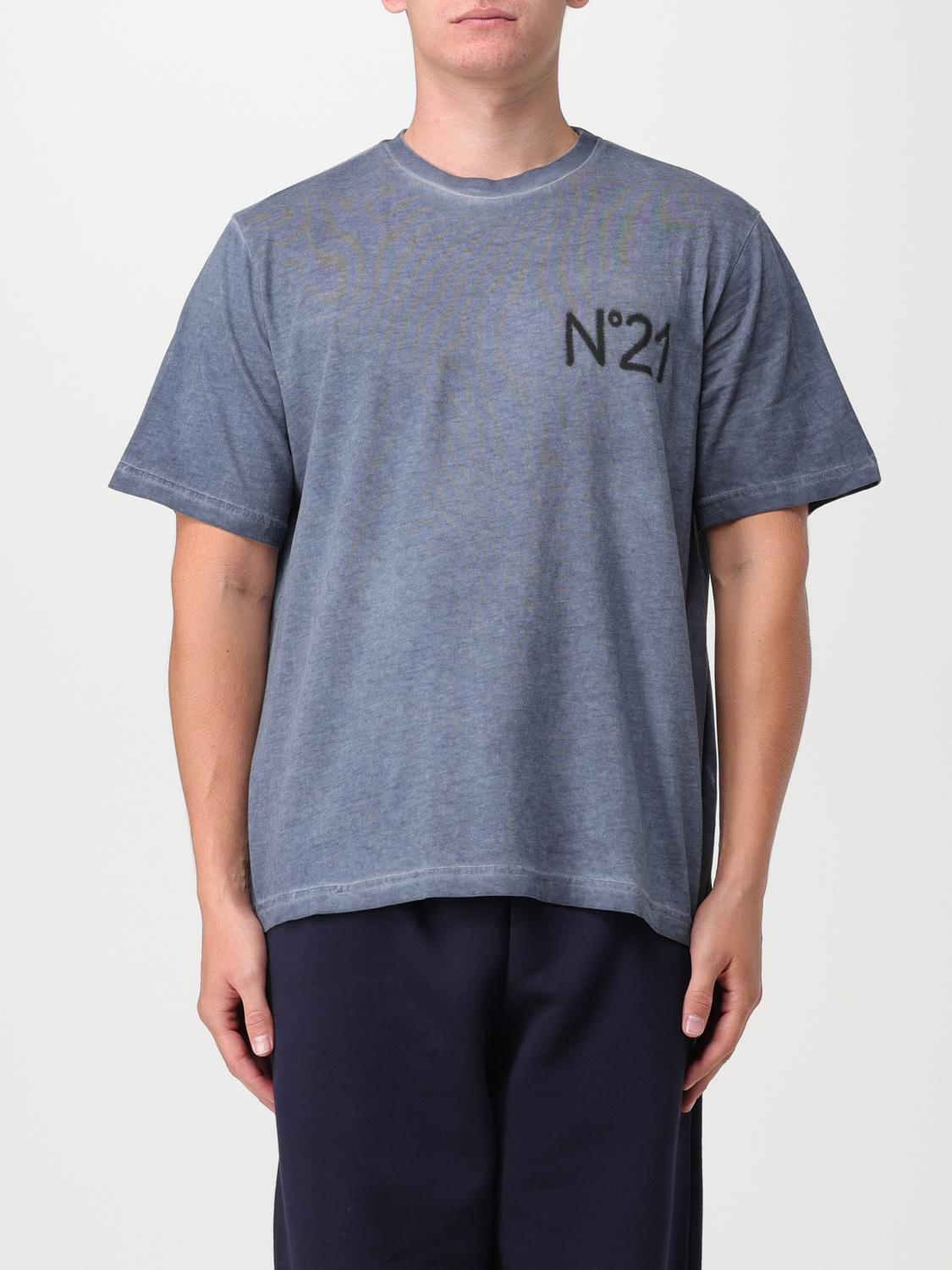 N° 21 T-Shirt N° 21 Men colour Blue