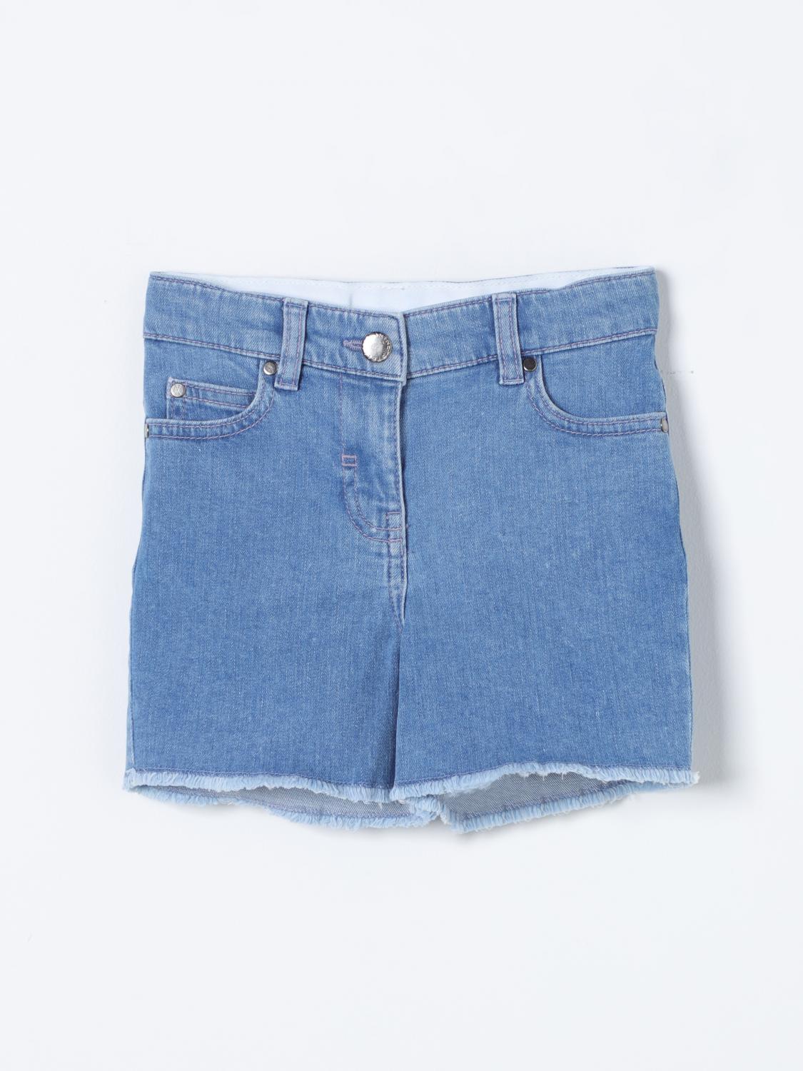 Stella McCartney Kids Short STELLA MCCARTNEY KIDS Kids color Gnawed Blue