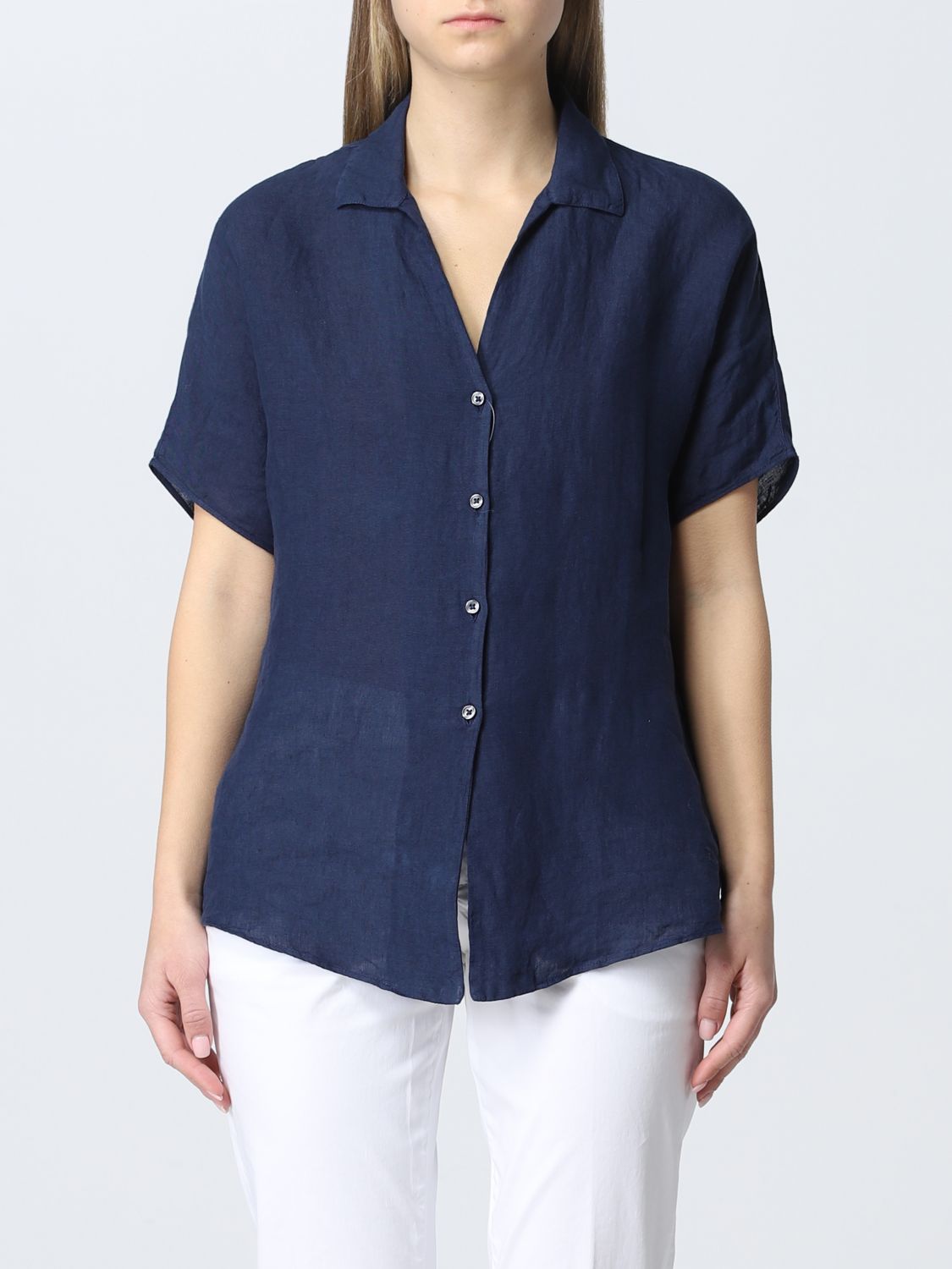 Fay Shirt FAY Woman colour Blue