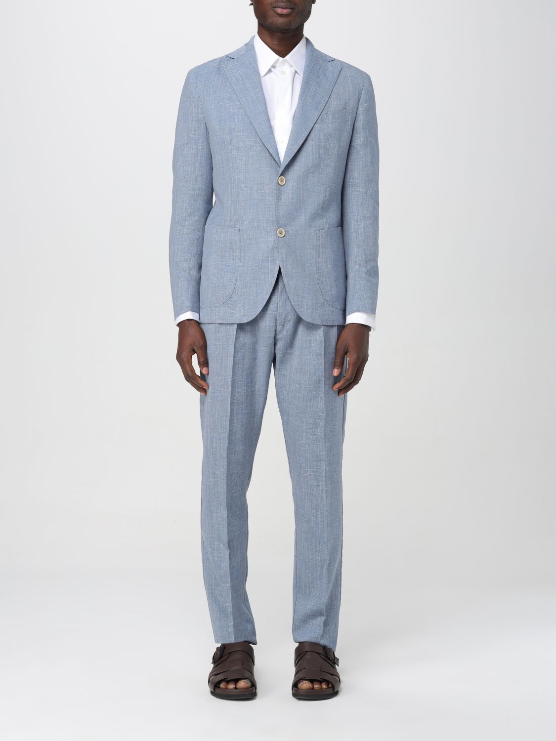 Eleventy Suit ELEVENTY Men colour Denim