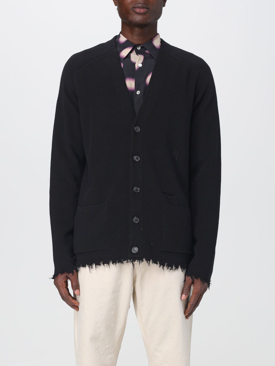 Grifoni Cardigan GRIFONI Men colour Black