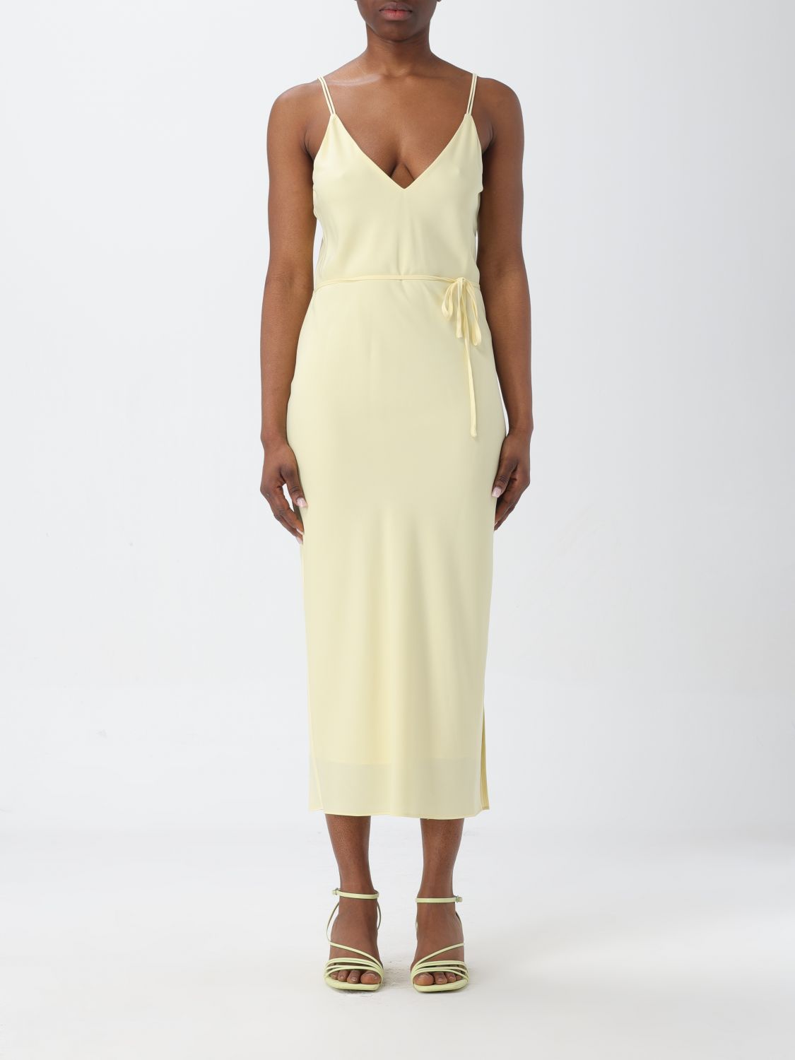 Calvin Klein Dress CALVIN KLEIN Woman colour Yellow