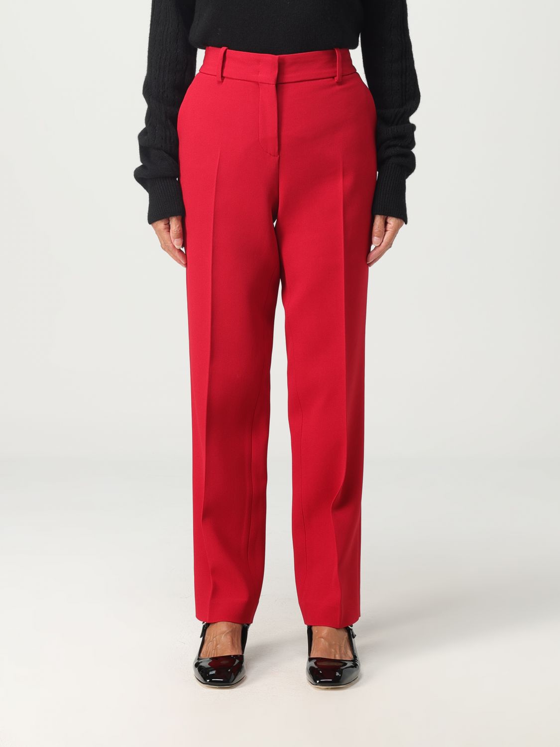 Ermanno Scervino Trousers ERMANNO SCERVINO Woman colour Red