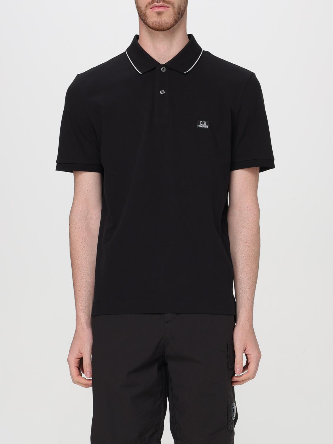 C.P. Company Polo Shirt C.P. COMPANY Men colour Black