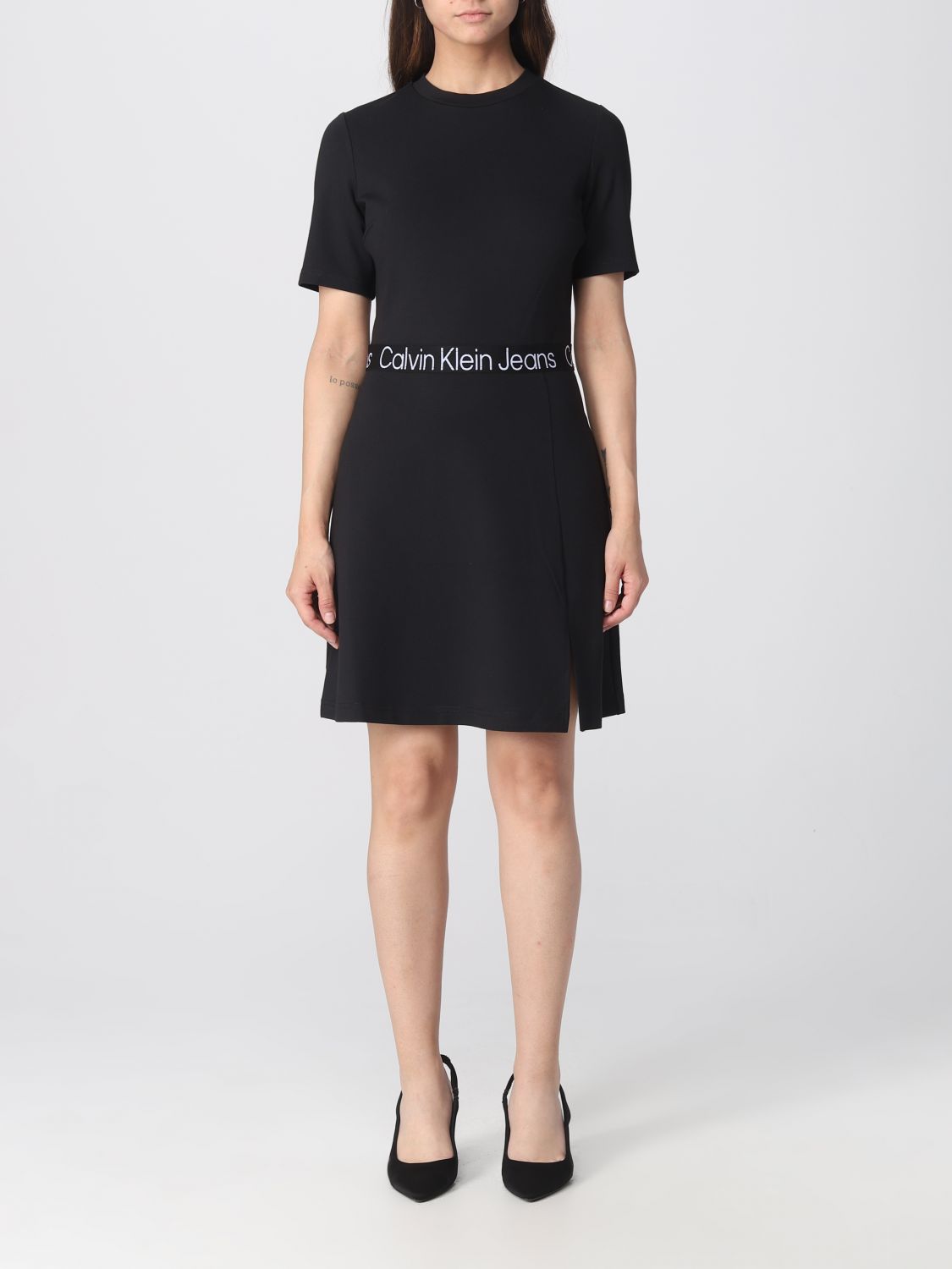 Calvin Klein Jeans Dress CALVIN KLEIN JEANS Woman colour Black