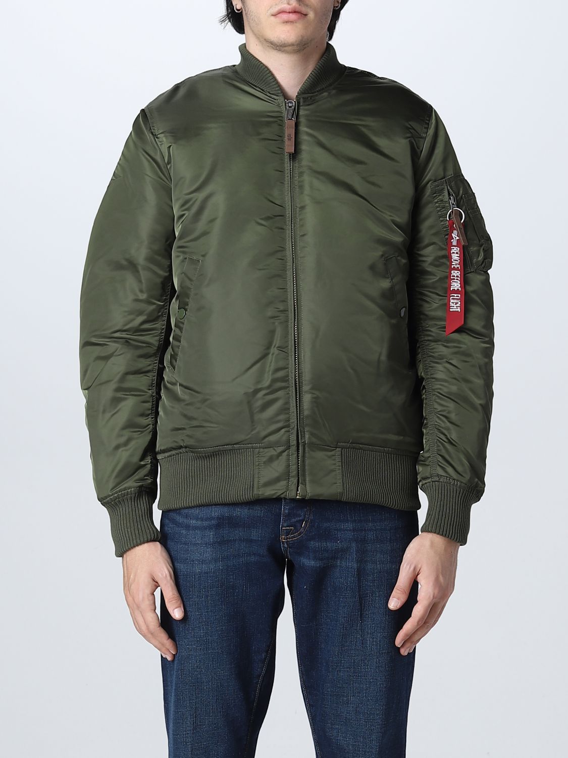 Alpha Industries Jacket ALPHA INDUSTRIES Men colour Green