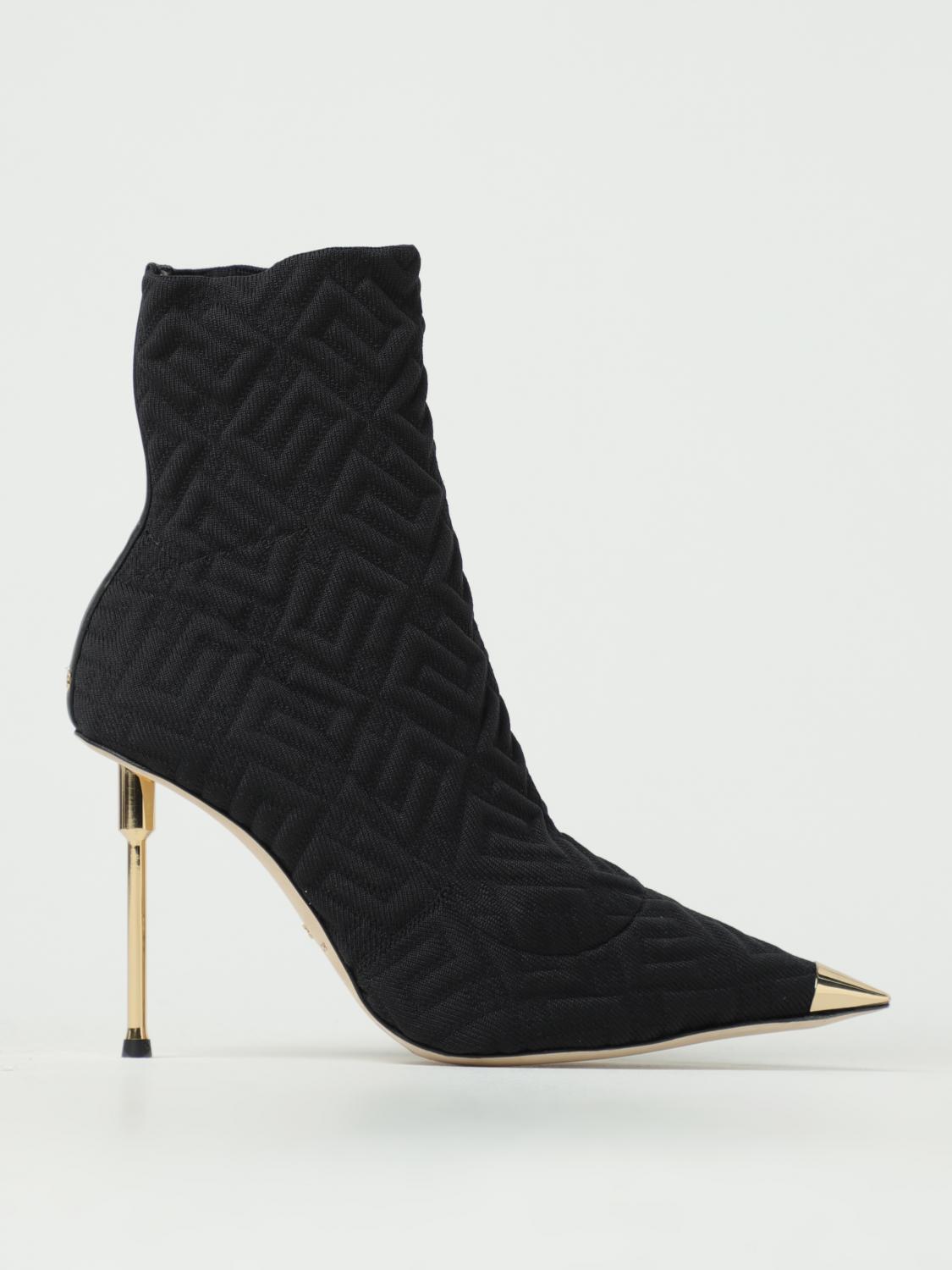 Elisabetta Franchi Flat Ankle Boots ELISABETTA FRANCHI Woman colour Black