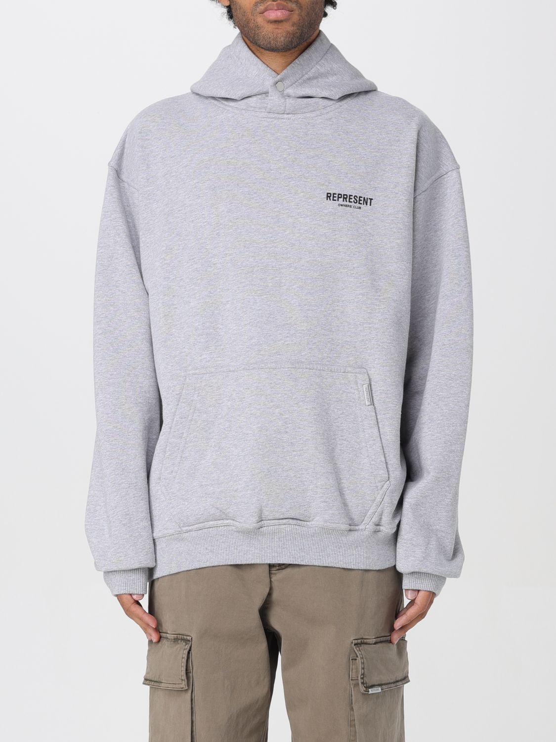 Represent Sweatshirt REPRESENT Men colour Grey