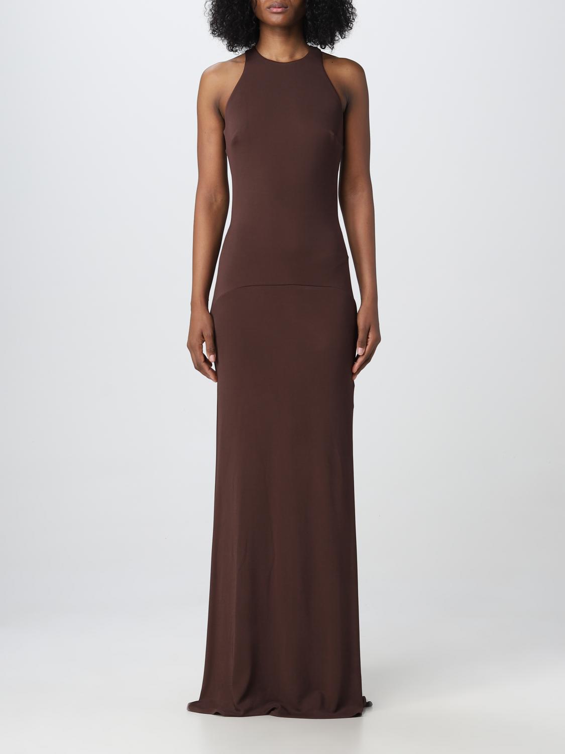 Elisabetta Franchi Dress ELISABETTA FRANCHI Woman colour Brown