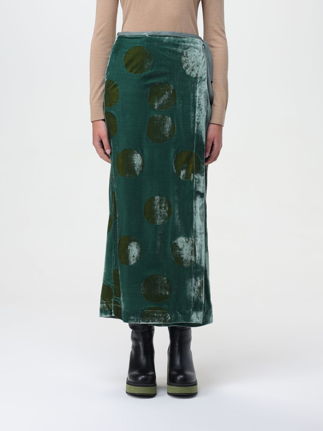 Uma Wang Skirt UMA WANG Woman colour Green