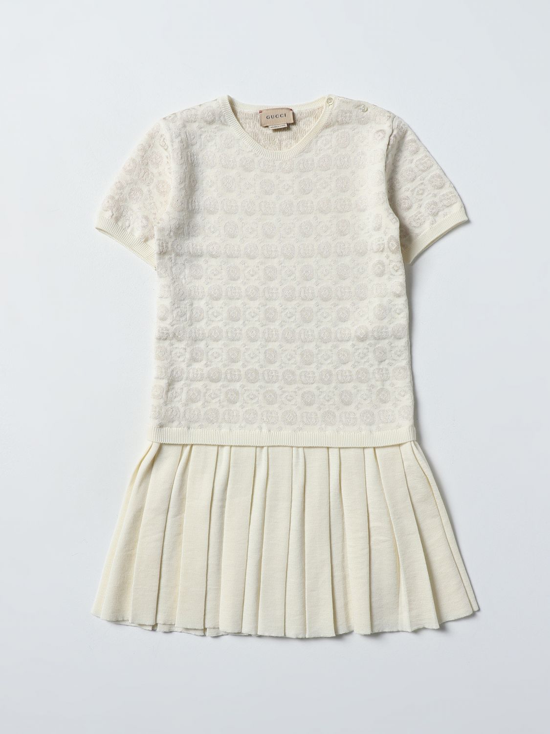 Gucci Dress GUCCI Kids colour White