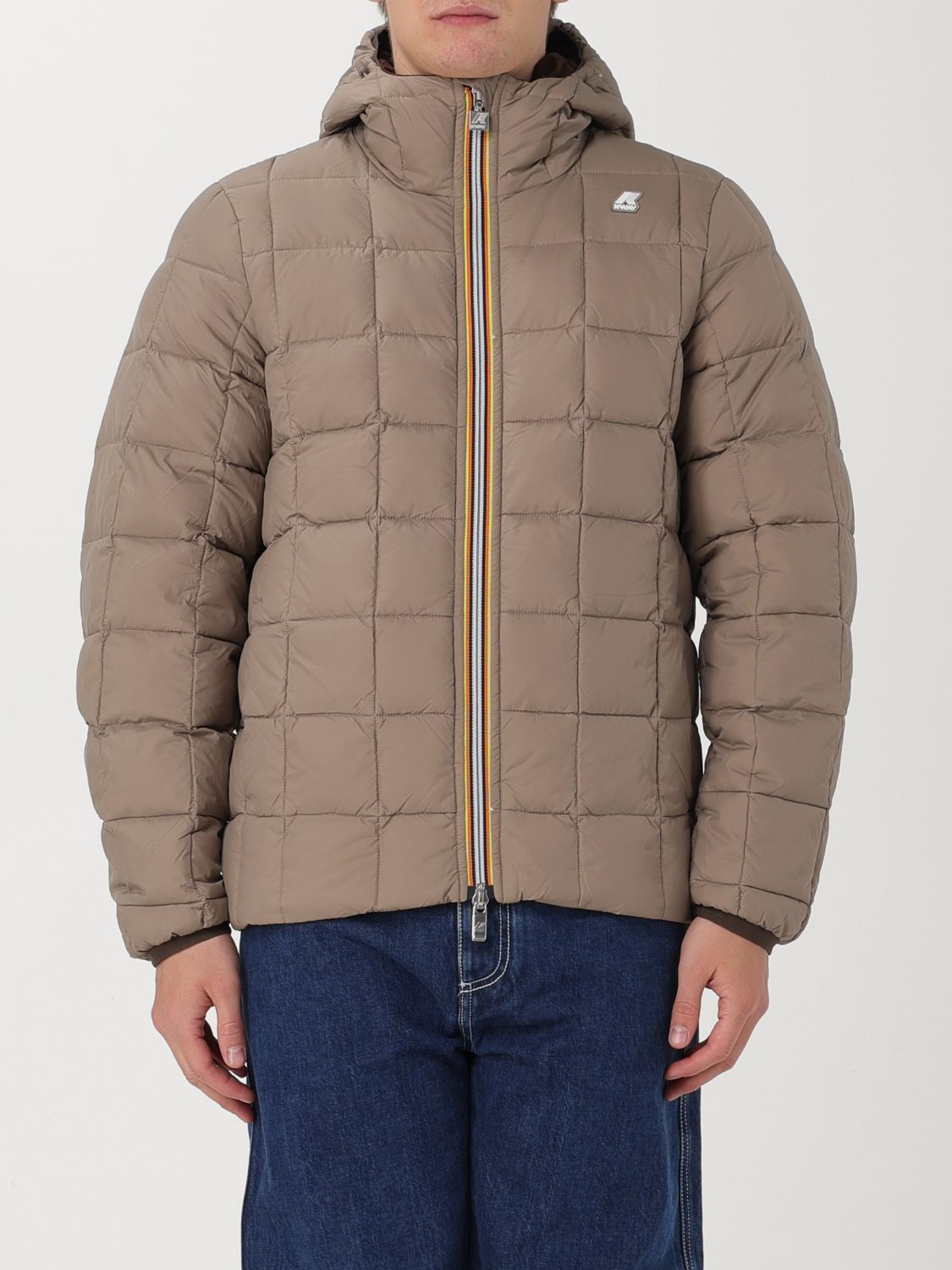 K-Way Jacket K-WAY Men colour Brown