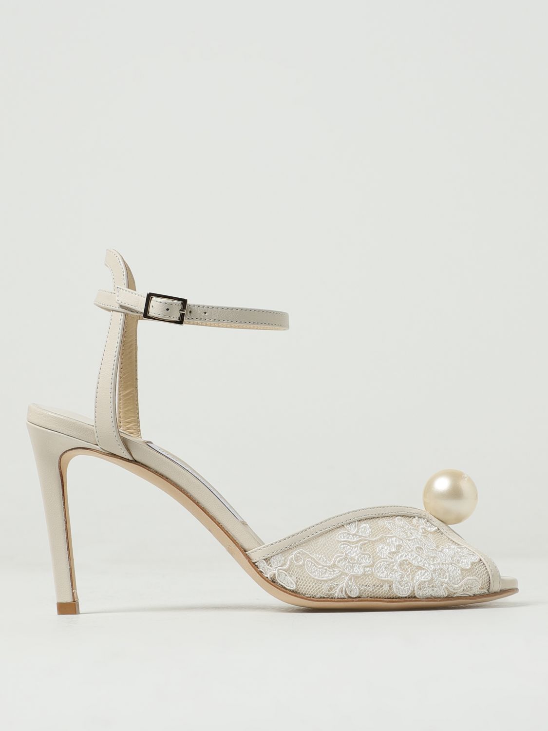 Jimmy Choo Heeled Sandals JIMMY CHOO Woman colour White