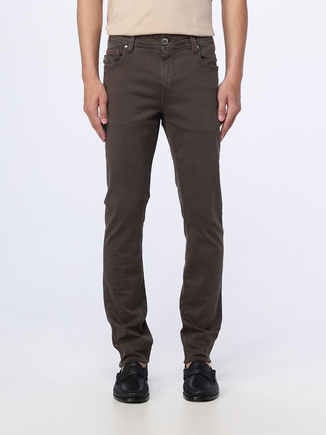 Tramarossa Jeans TRAMAROSSA Men colour Coffee