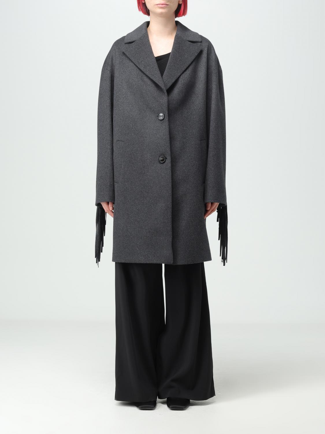 Federica Tosi Coat FEDERICA TOSI Woman colour Grey