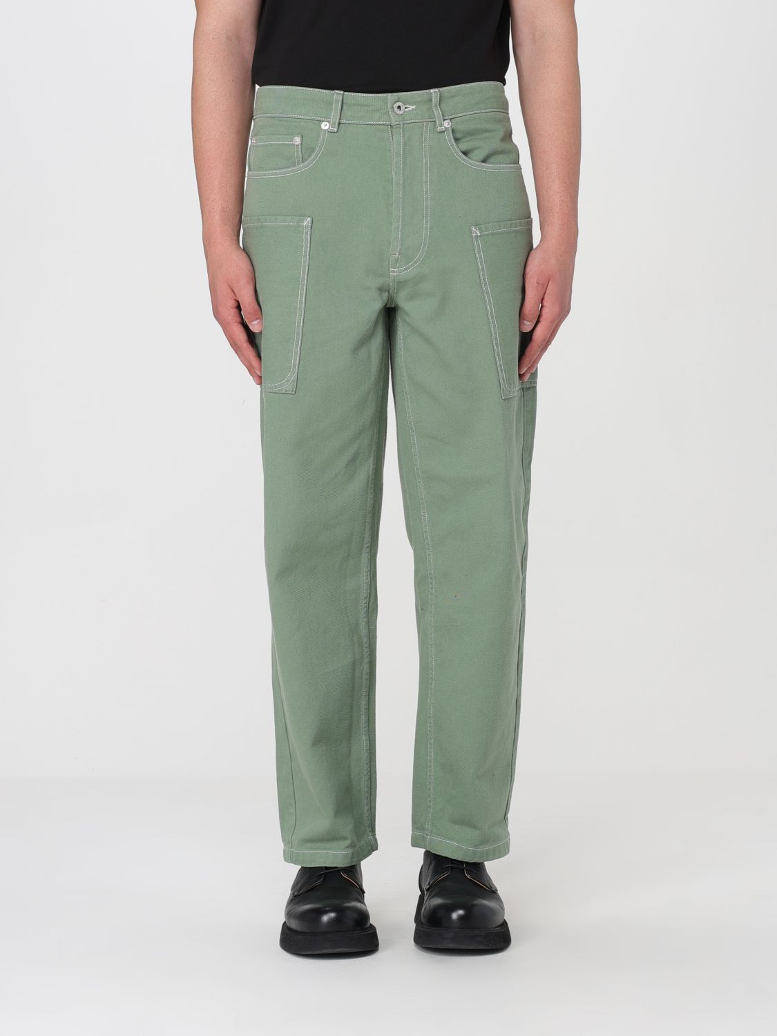 Kenzo Jeans KENZO Men colour Green