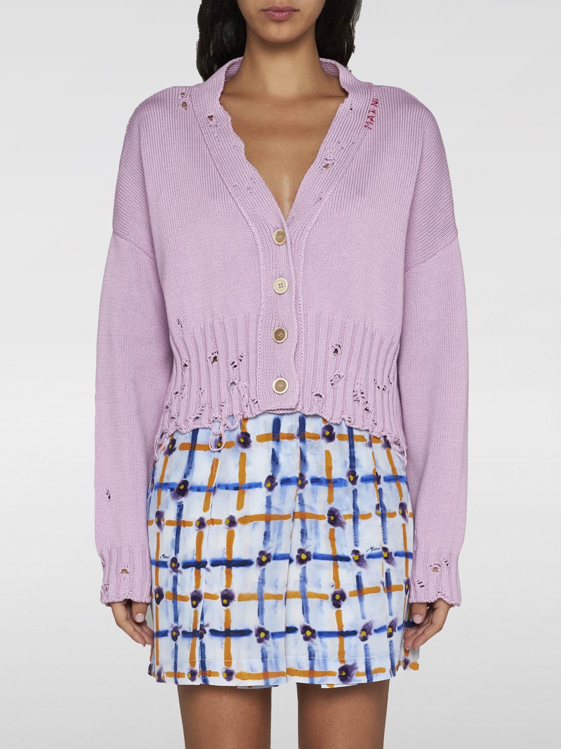 Marni Cardigan MARNI Woman color Orchid