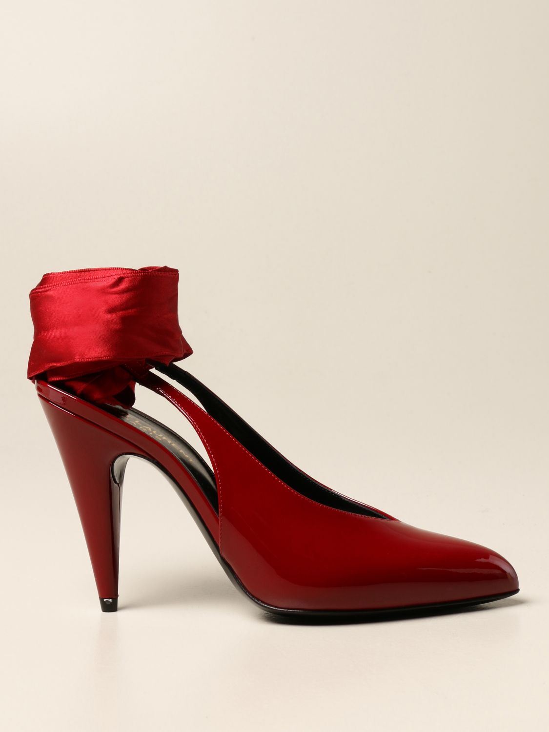 Saint Laurent Court Shoes SAINT LAURENT Woman colour Red