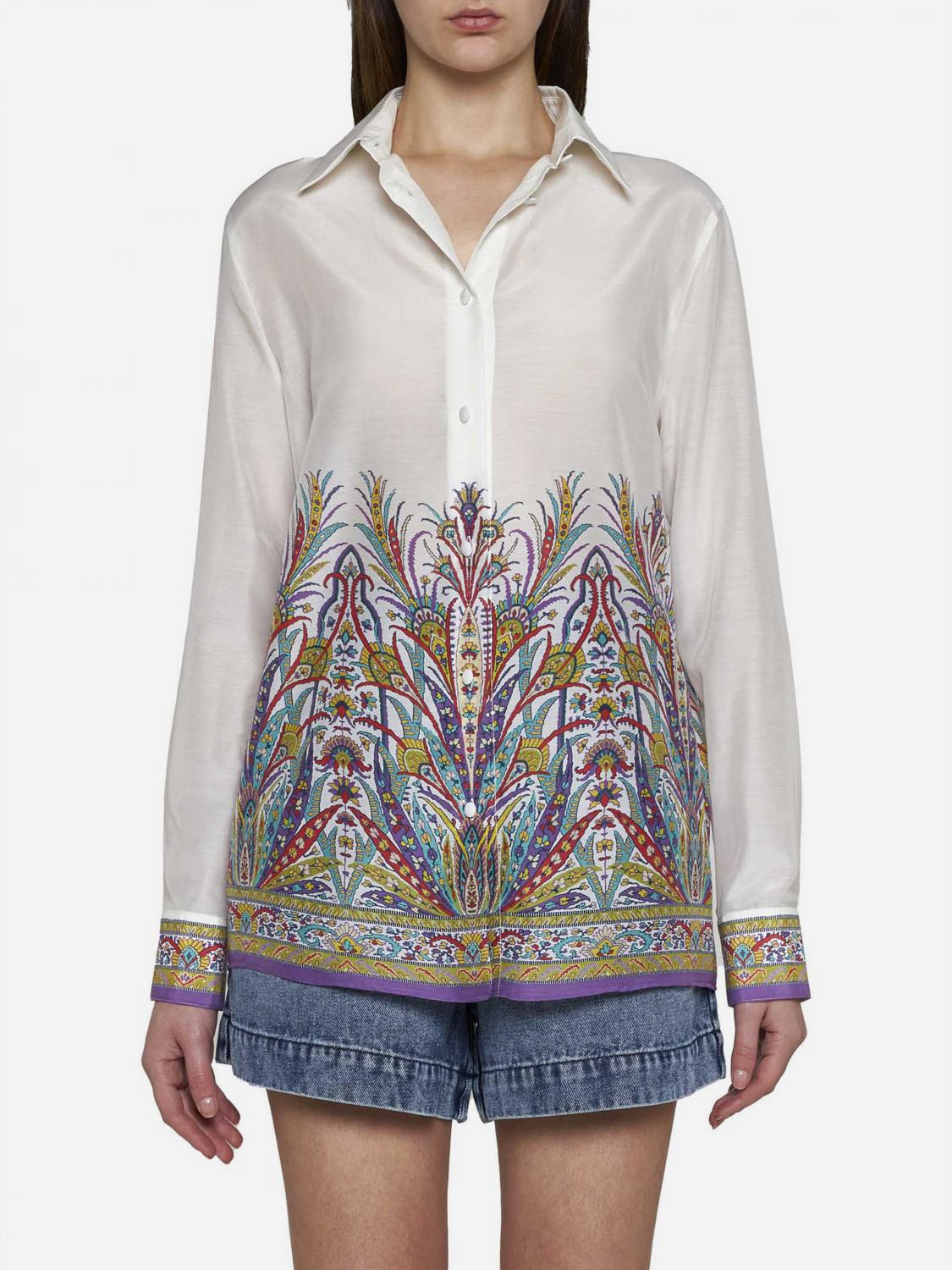 Etro Shirt ETRO Woman color White