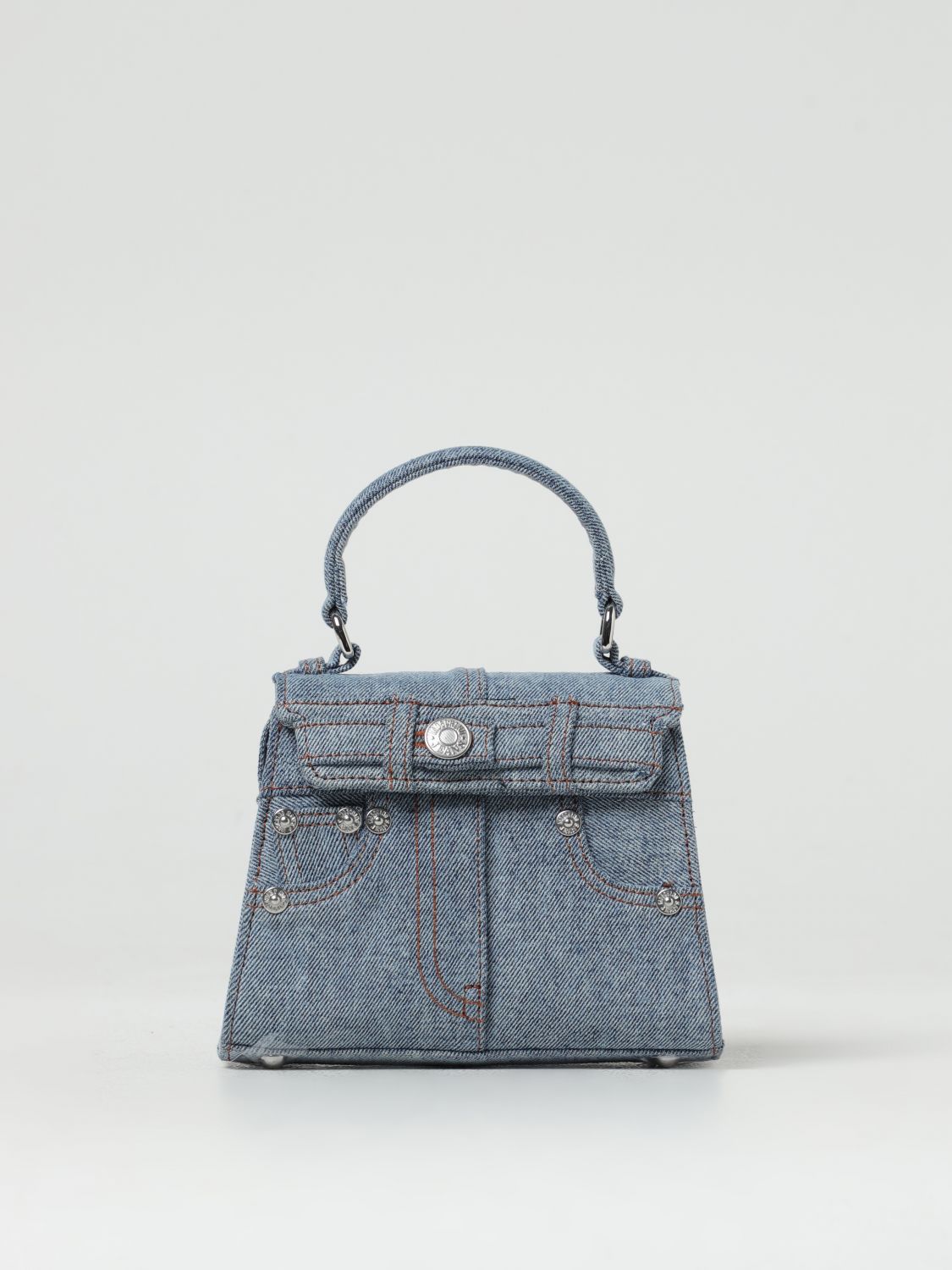 Moschino Jeans Mini Bag MOSCHINO JEANS Woman colour Denim