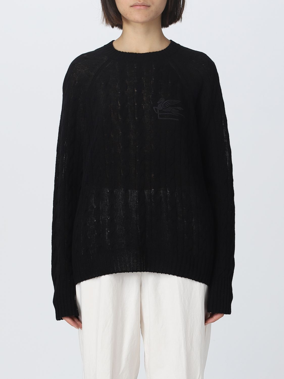 Etro Jumper ETRO Woman colour Black