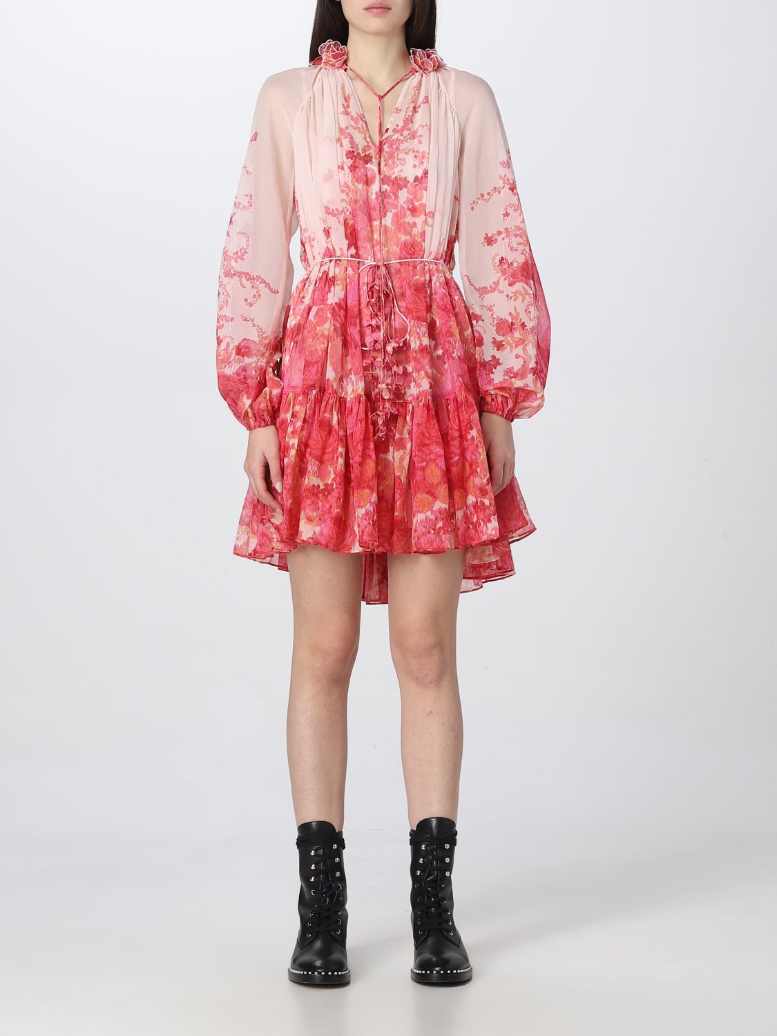 Zimmermann Dress ZIMMERMANN Woman colour Pink